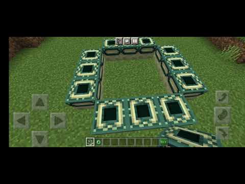minecraft: ენდერ პორტალის აშენება